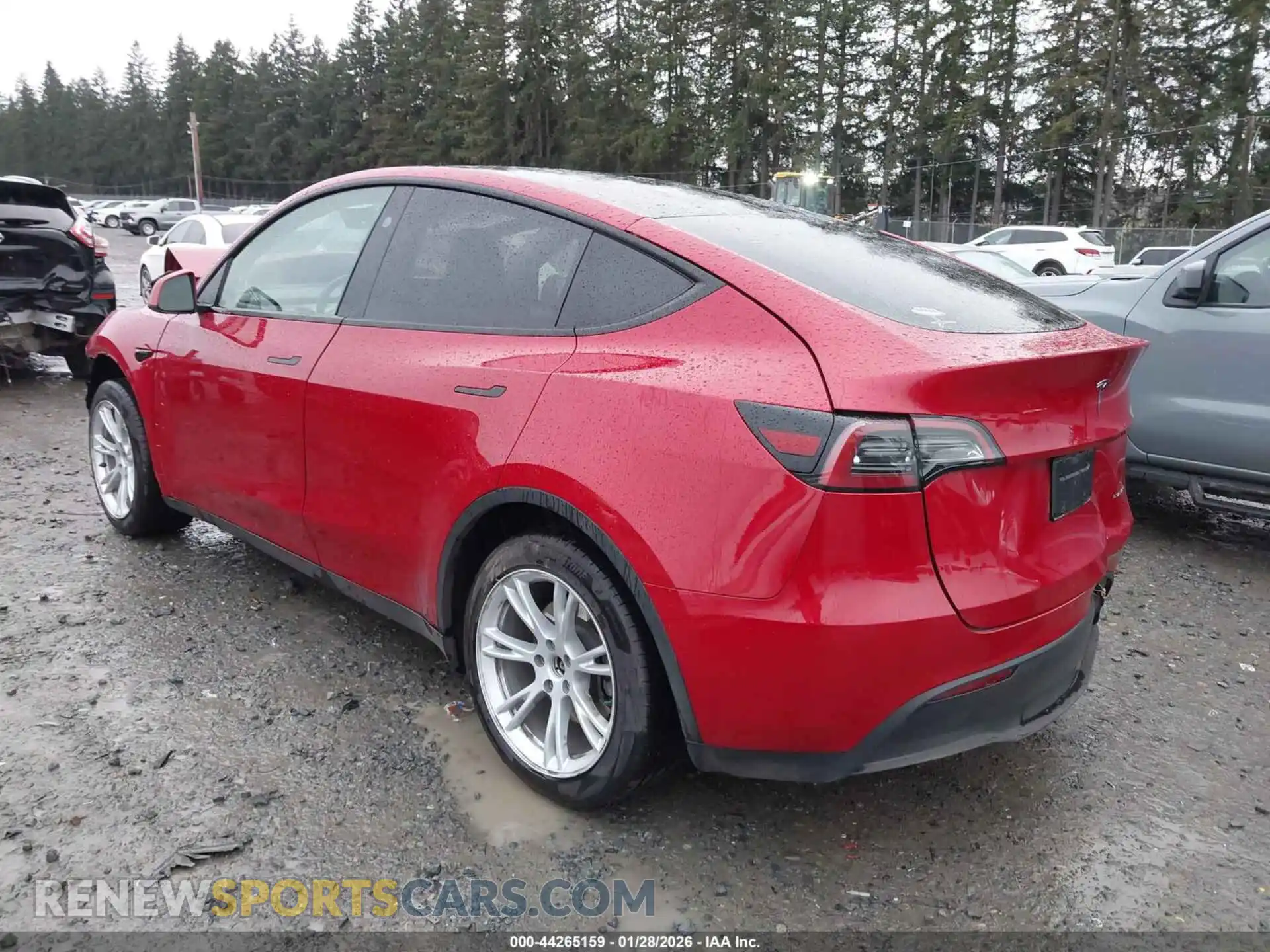 3 Photograph of a damaged car 7SAYGAEE6PF834362 TESLA MODEL Y 2023