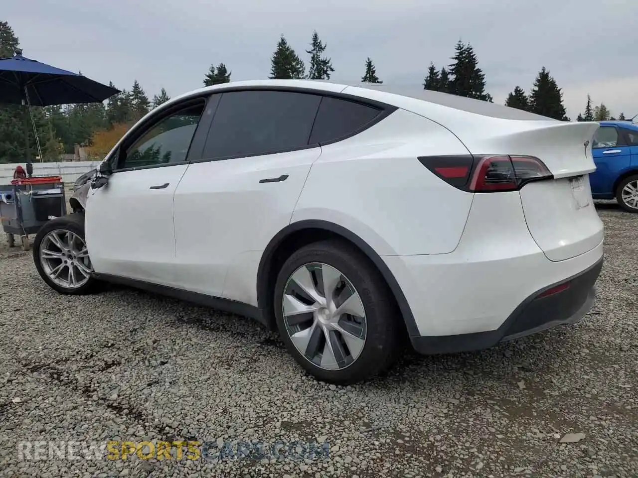 2 Photograph of a damaged car 7SAYGAEE6PF835172 TESLA MODEL Y 2023