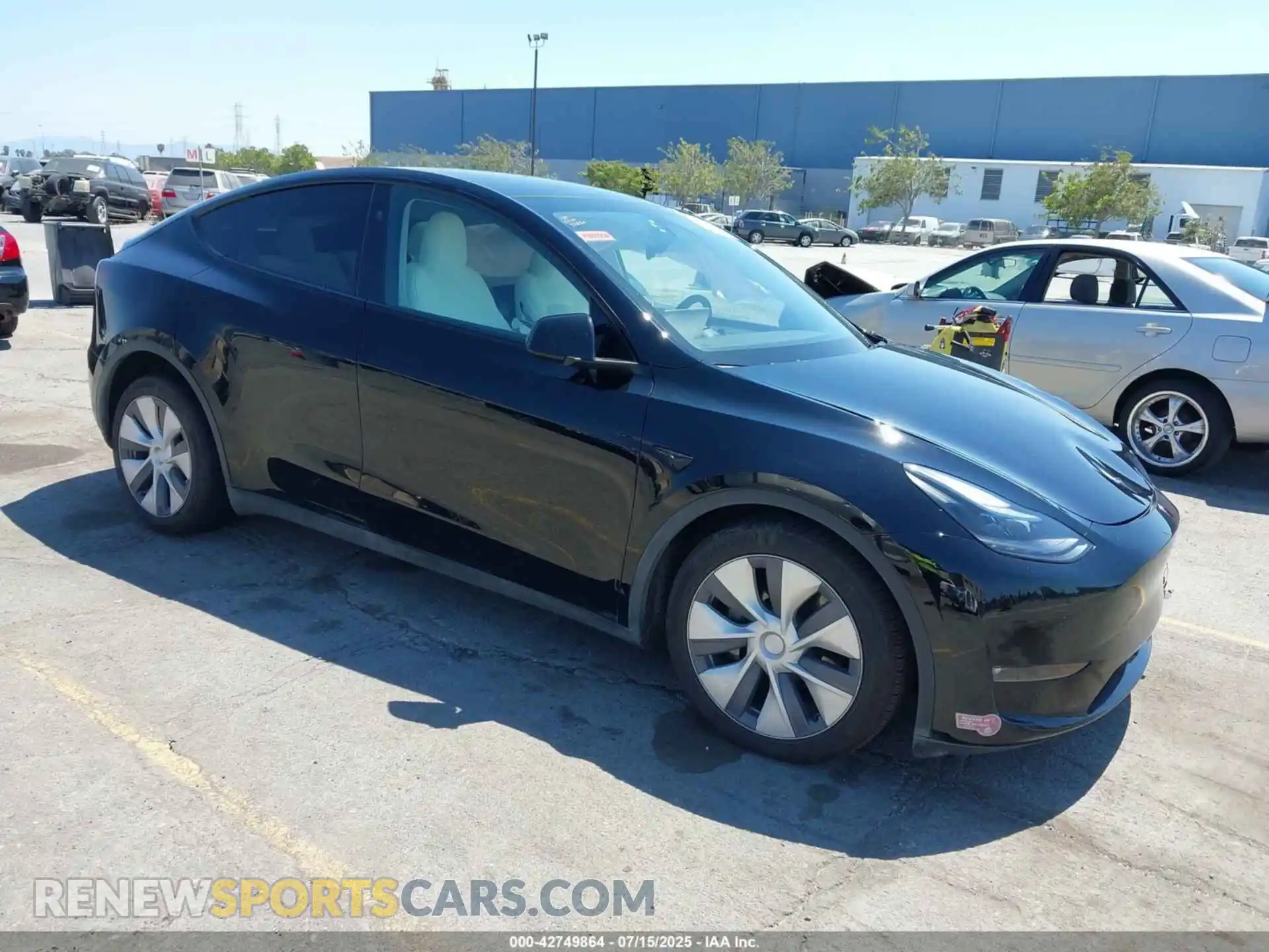1 Photograph of a damaged car 7SAYGAEE6PF846818 TESLA MODEL Y 2023
