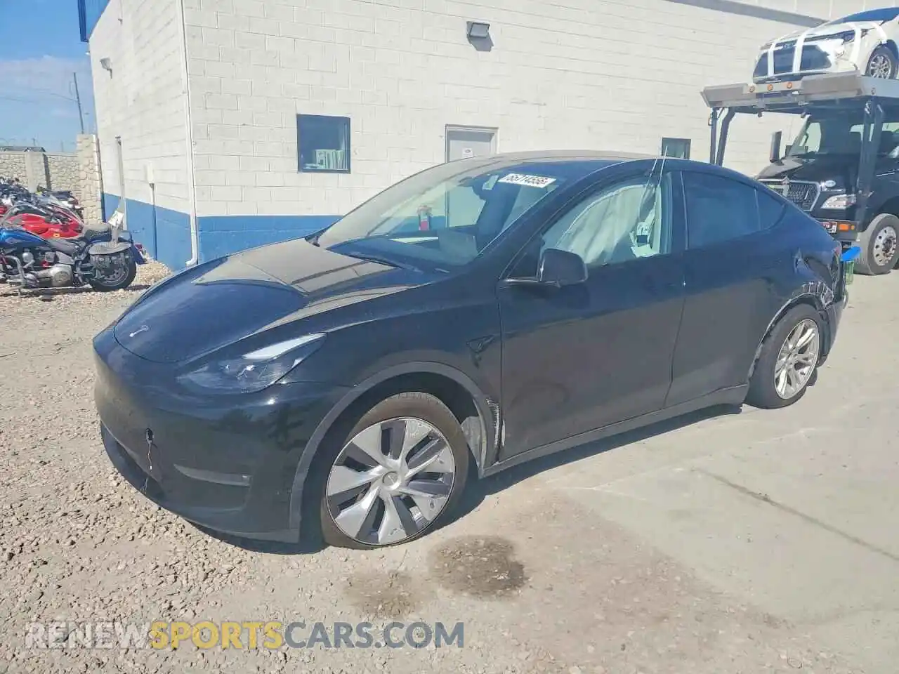 1 Photograph of a damaged car 7SAYGAEE6PF873579 TESLA MODEL Y 2023