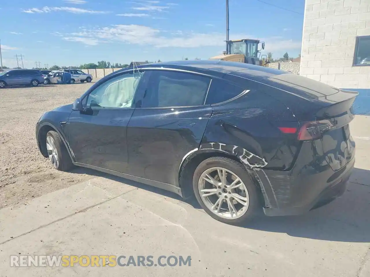 2 Photograph of a damaged car 7SAYGAEE6PF873579 TESLA MODEL Y 2023