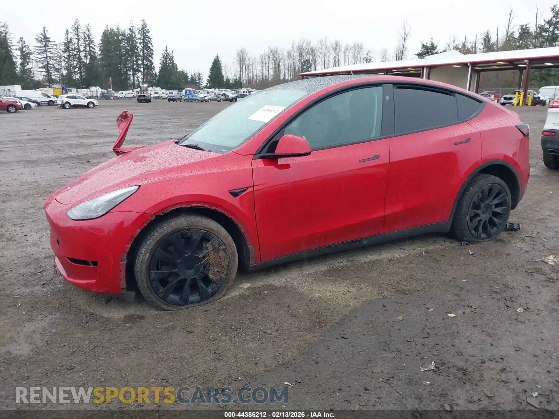 2 Photograph of a damaged car 7SAYGAEE6PF876871 TESLA MODEL Y 2023