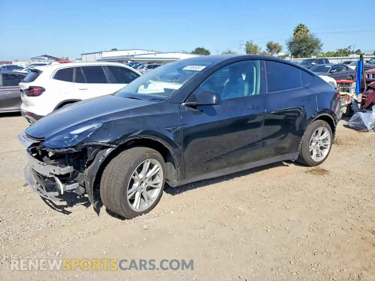 1 Photograph of a damaged car 7SAYGAEE6PF915135 TESLA MODEL Y 2023
