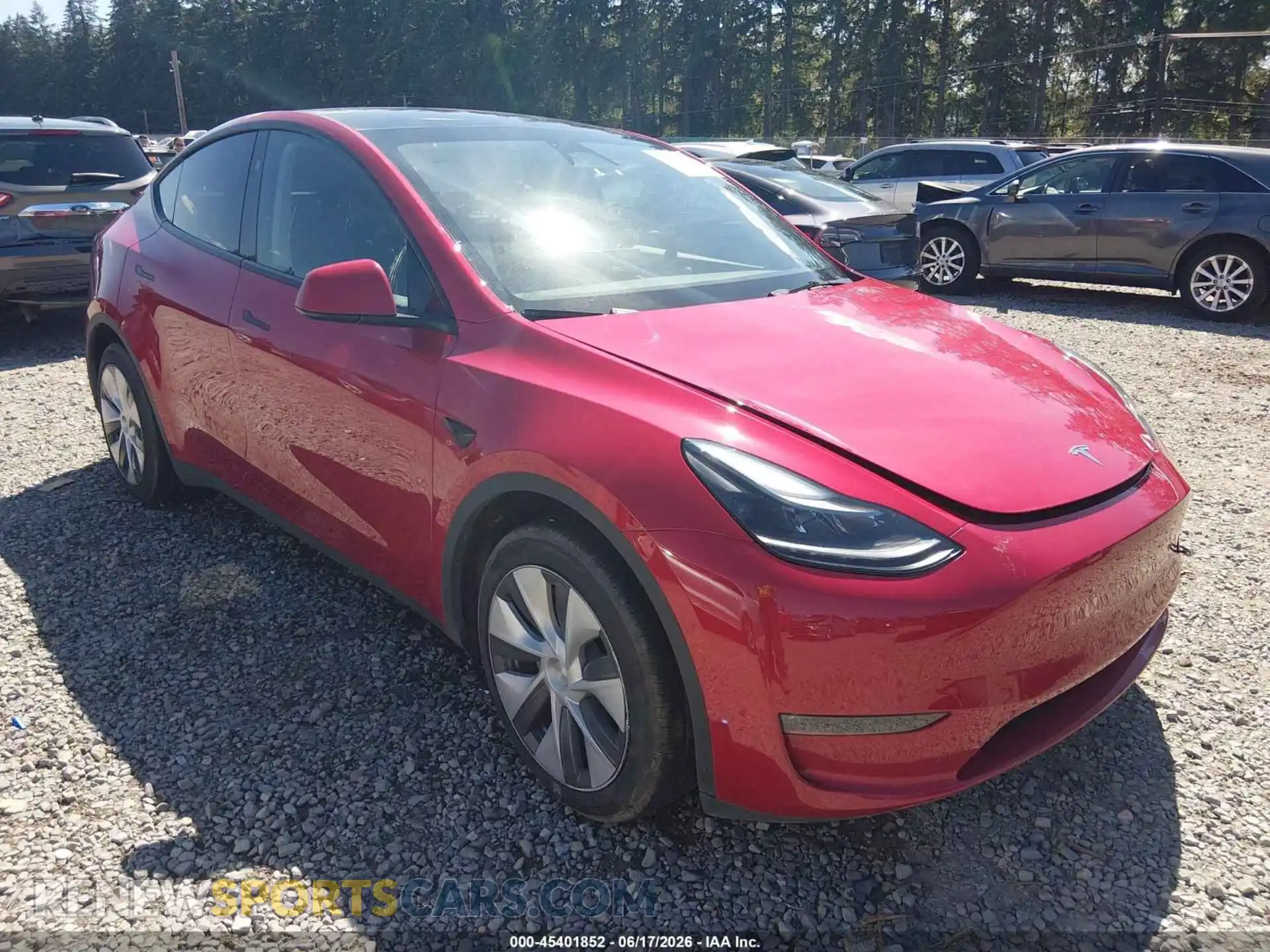1 Photograph of a damaged car 7SAYGAEE6PF941752 TESLA MODEL Y 2023