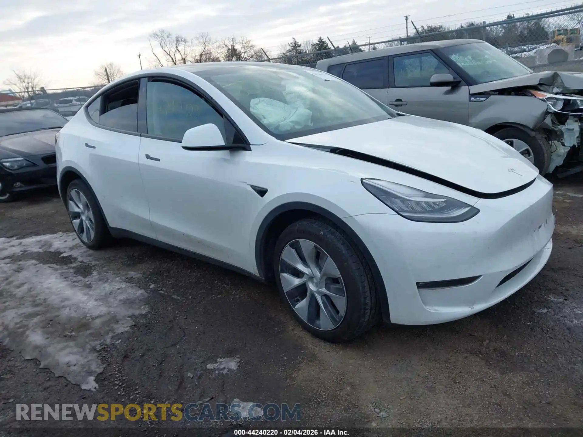 1 Photograph of a damaged car 7SAYGAEE7PF610842 TESLA MODEL Y 2023