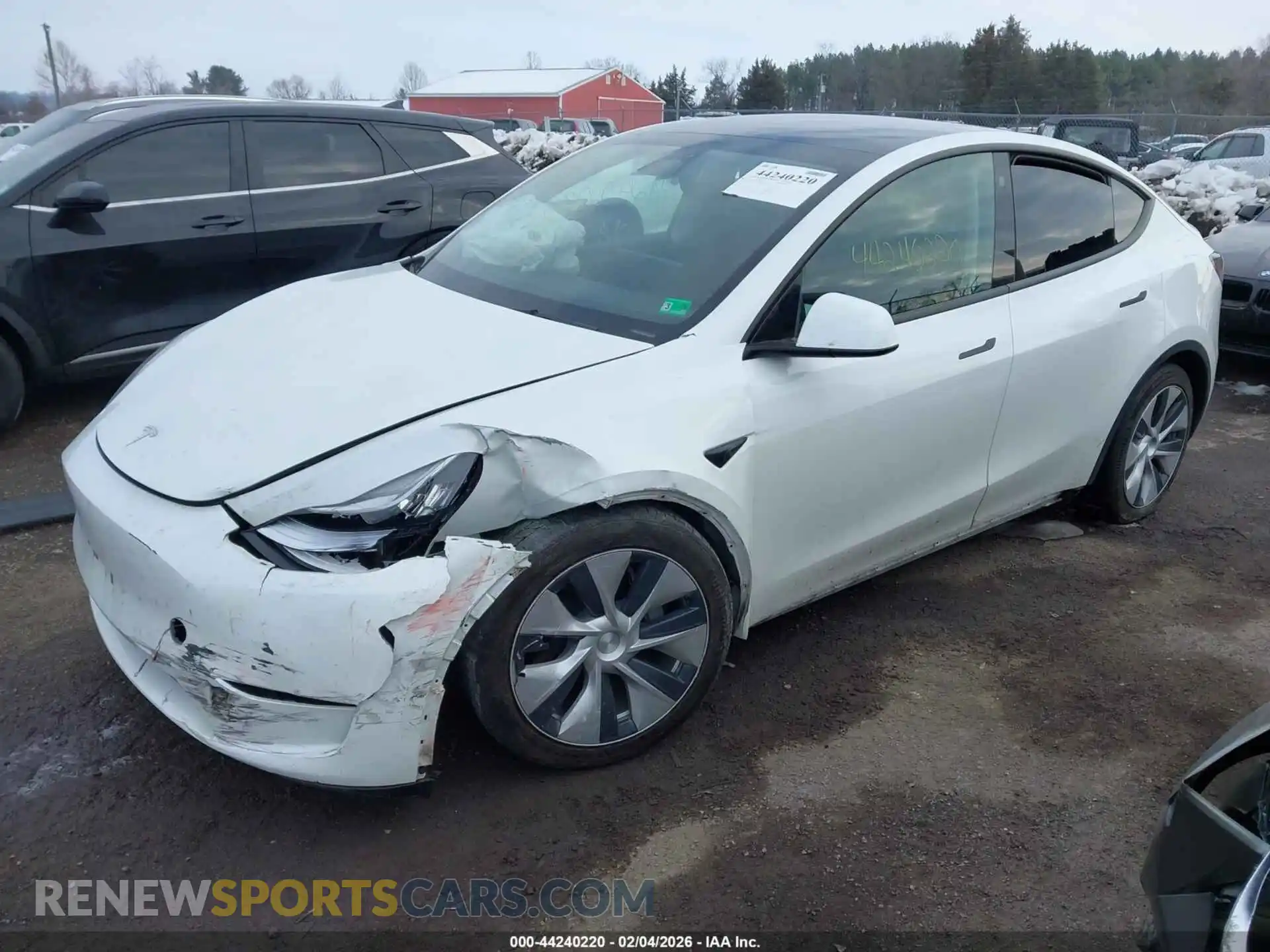 2 Photograph of a damaged car 7SAYGAEE7PF610842 TESLA MODEL Y 2023