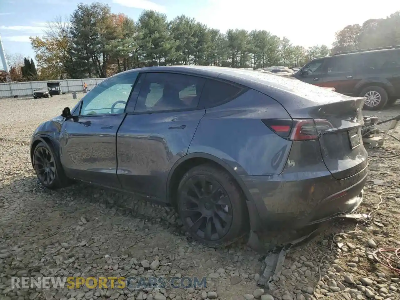 2 Photograph of a damaged car 7SAYGAEE7PF692779 TESLA MODEL Y 2023