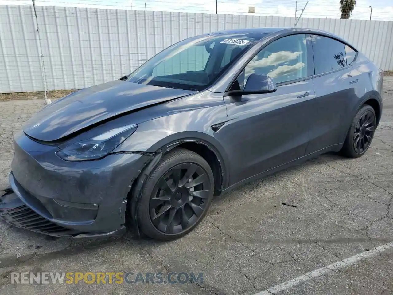 1 Photograph of a damaged car 7SAYGAEE7PF714828 TESLA MODEL Y 2023