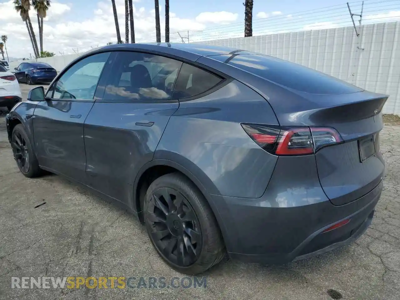 2 Photograph of a damaged car 7SAYGAEE7PF714828 TESLA MODEL Y 2023