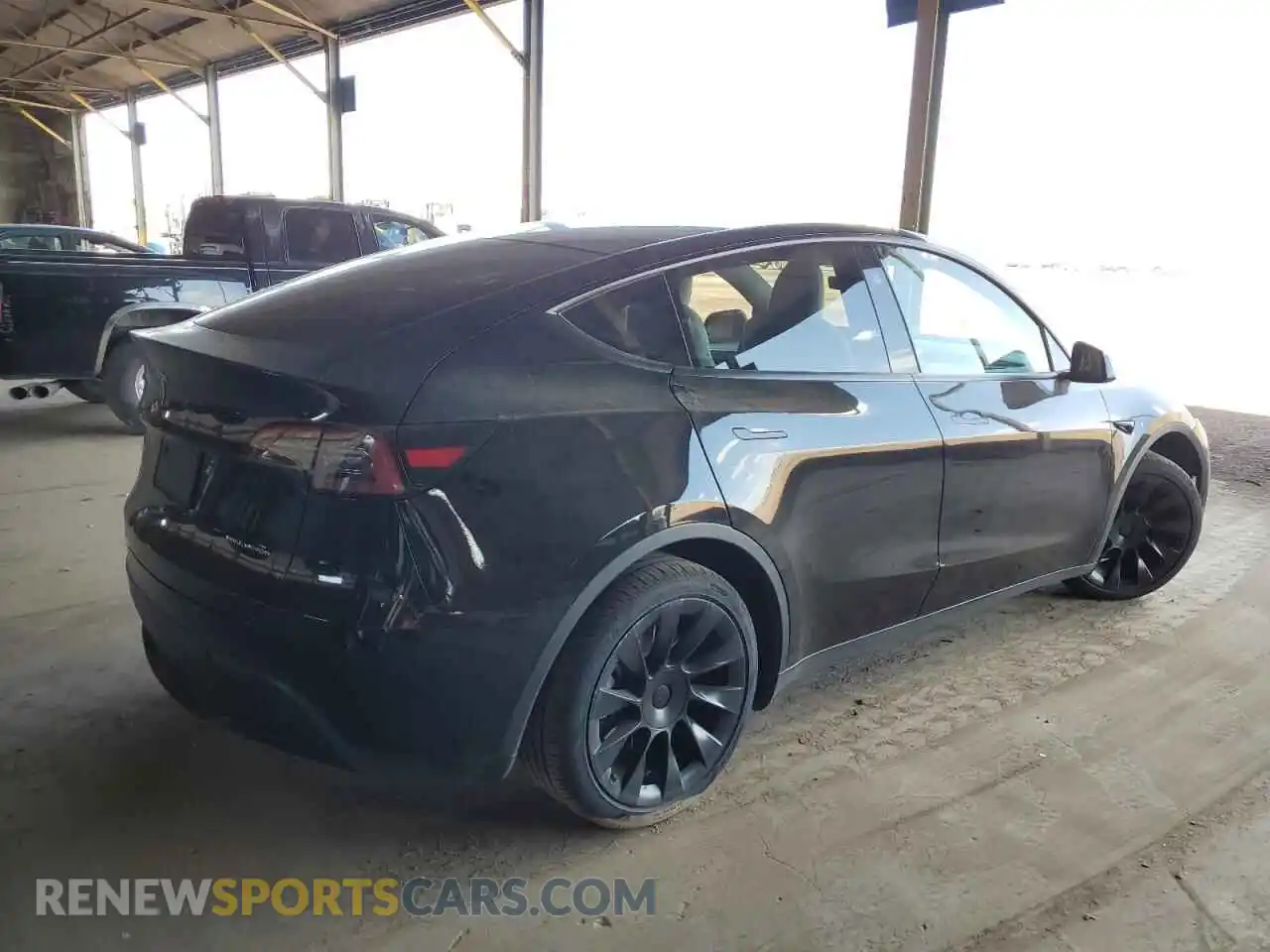 3 Photograph of a damaged car 7SAYGAEE7PF813665 TESLA MODEL Y 2023
