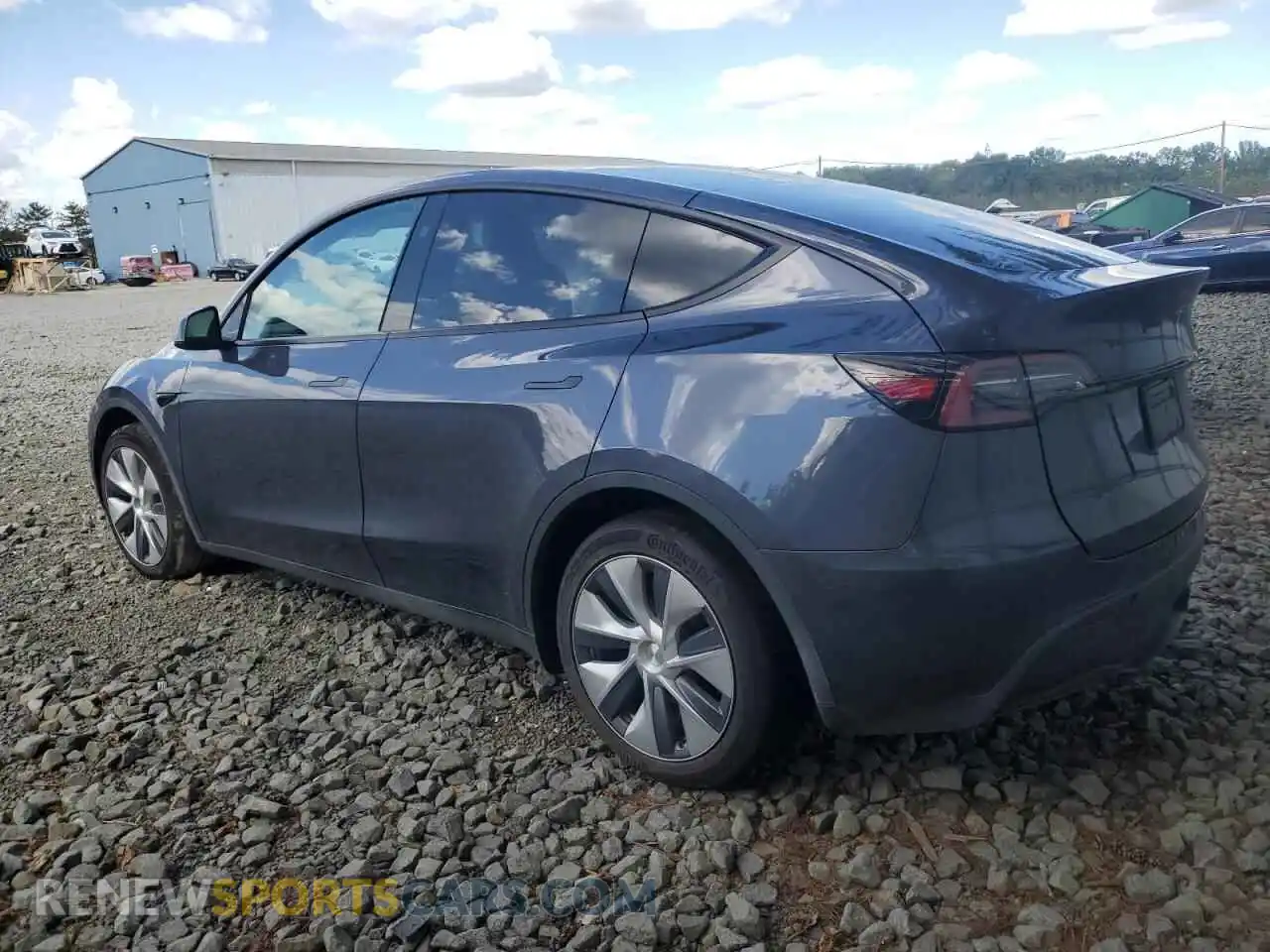 2 Photograph of a damaged car 7SAYGAEE7PF843054 TESLA MODEL Y 2023