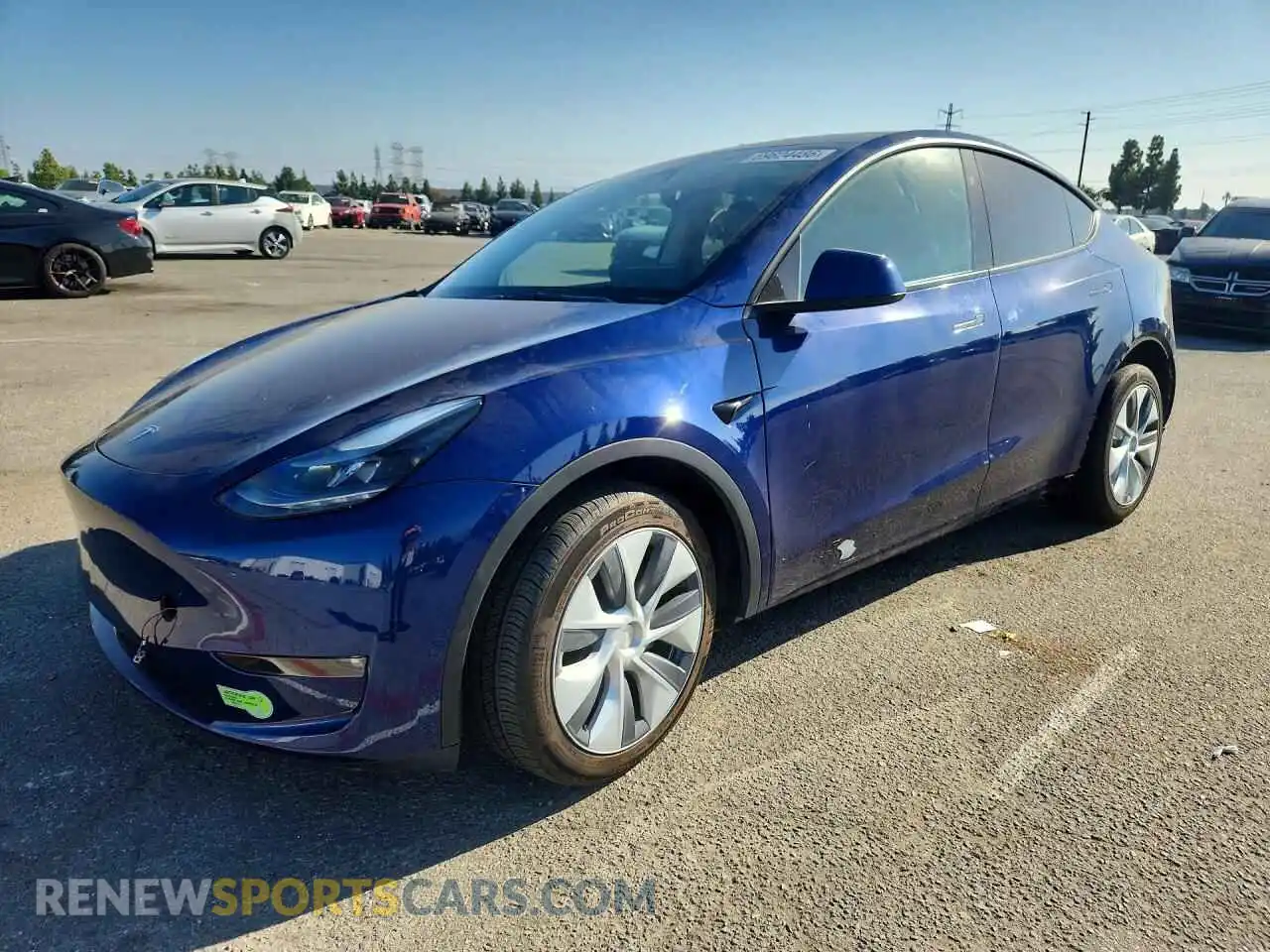 1 fotografías del automóvil dañado 7SAYGAEE7PF858699 TESLA MODEL Y 2023