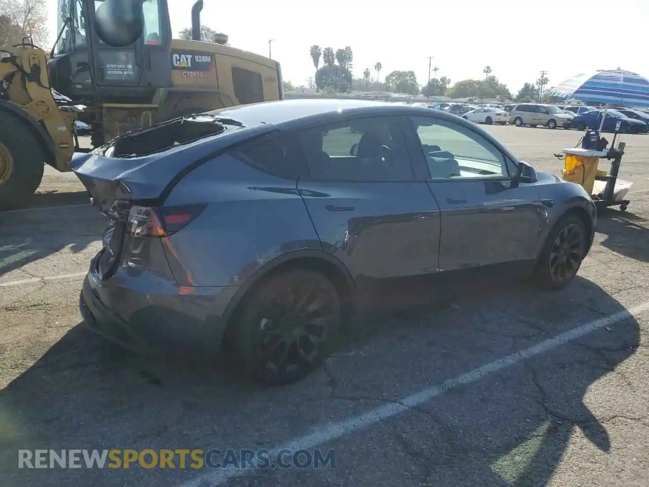 3 Photograph of a damaged car 7SAYGAEE7PF957507 TESLA MODEL Y 2023