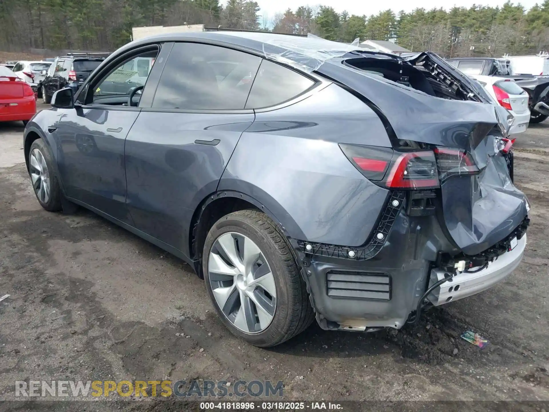 3 Фотография поврежденного автомобиля 7SAYGAEE7PF963324 TESLA MODEL Y 2023