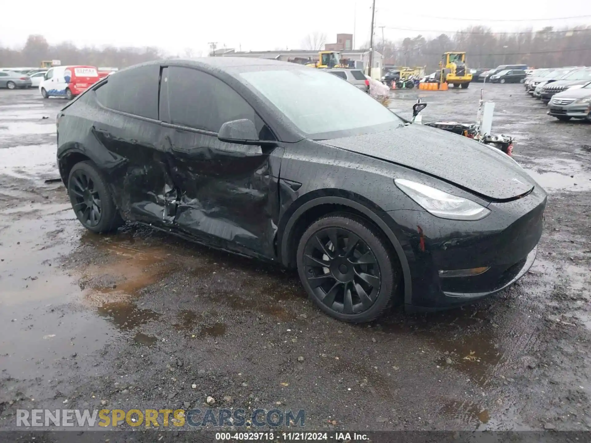 1 Photograph of a damaged car 7SAYGAEE8PF610509 TESLA MODEL Y 2023