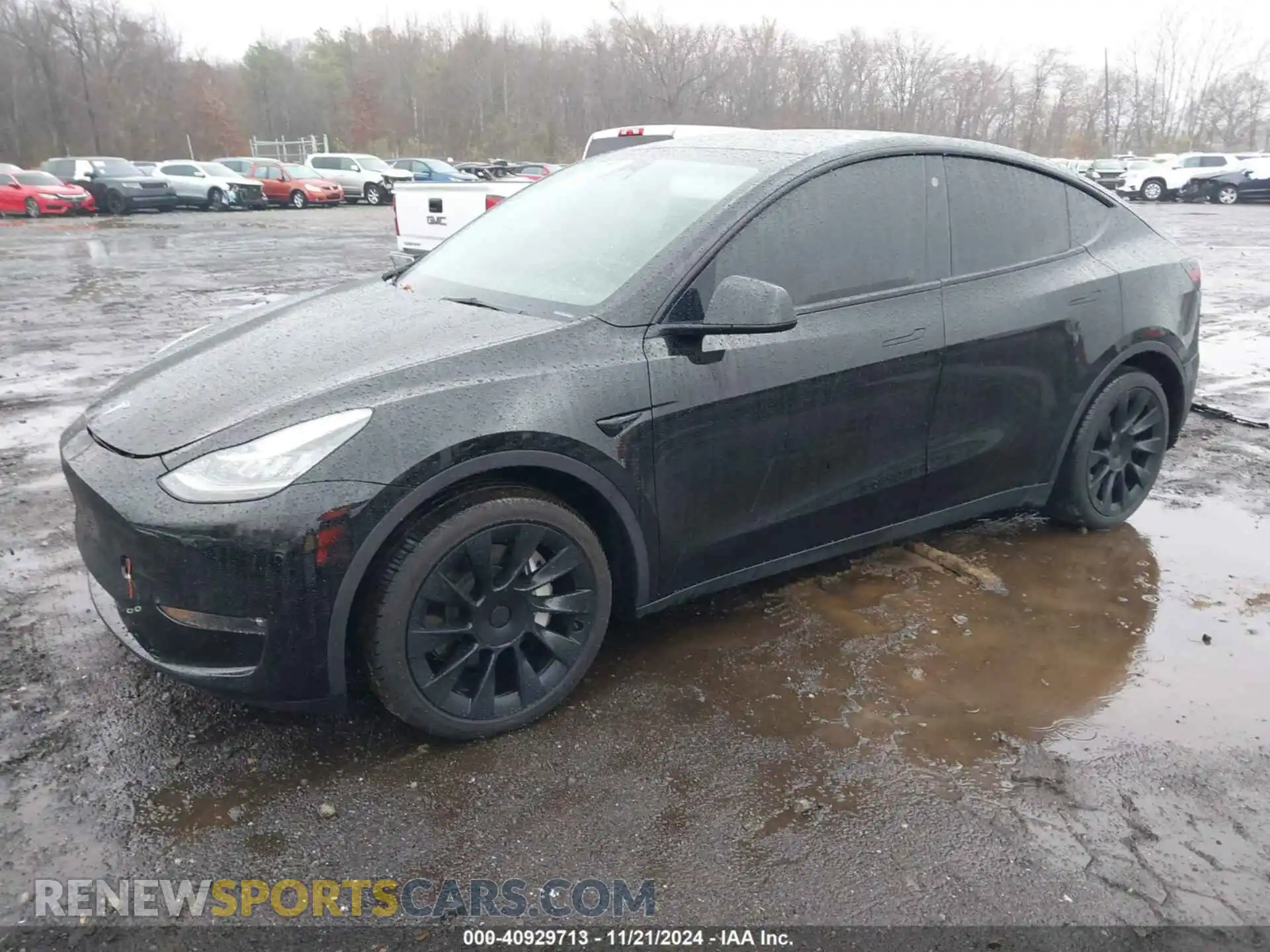 2 Photograph of a damaged car 7SAYGAEE8PF610509 TESLA MODEL Y 2023