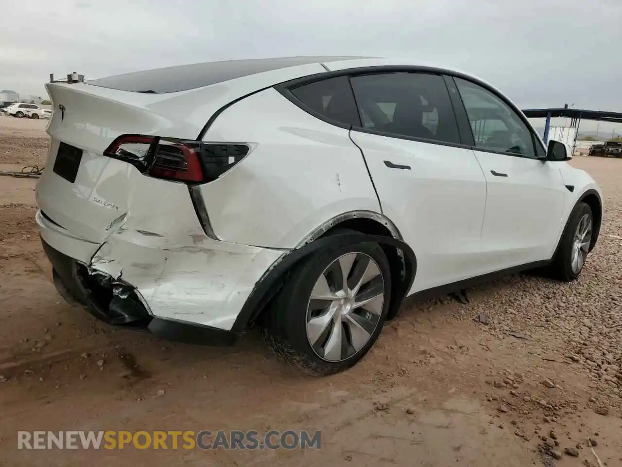3 Photograph of a damaged car 7SAYGAEE8PF615709 TESLA MODEL Y 2023