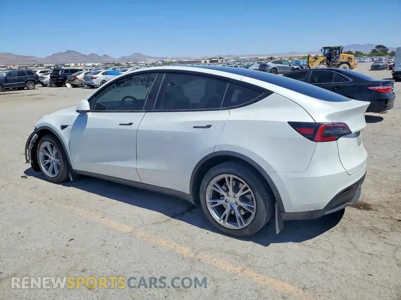 2 Photograph of a damaged car 7SAYGAEE8PF661248 TESLA MODEL Y 2023