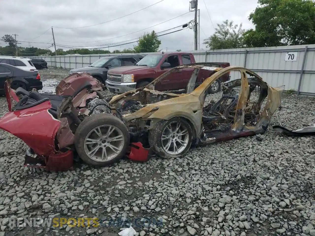 1 Photograph of a damaged car 7SAYGAEE8PF756103 TESLA MODEL Y 2023