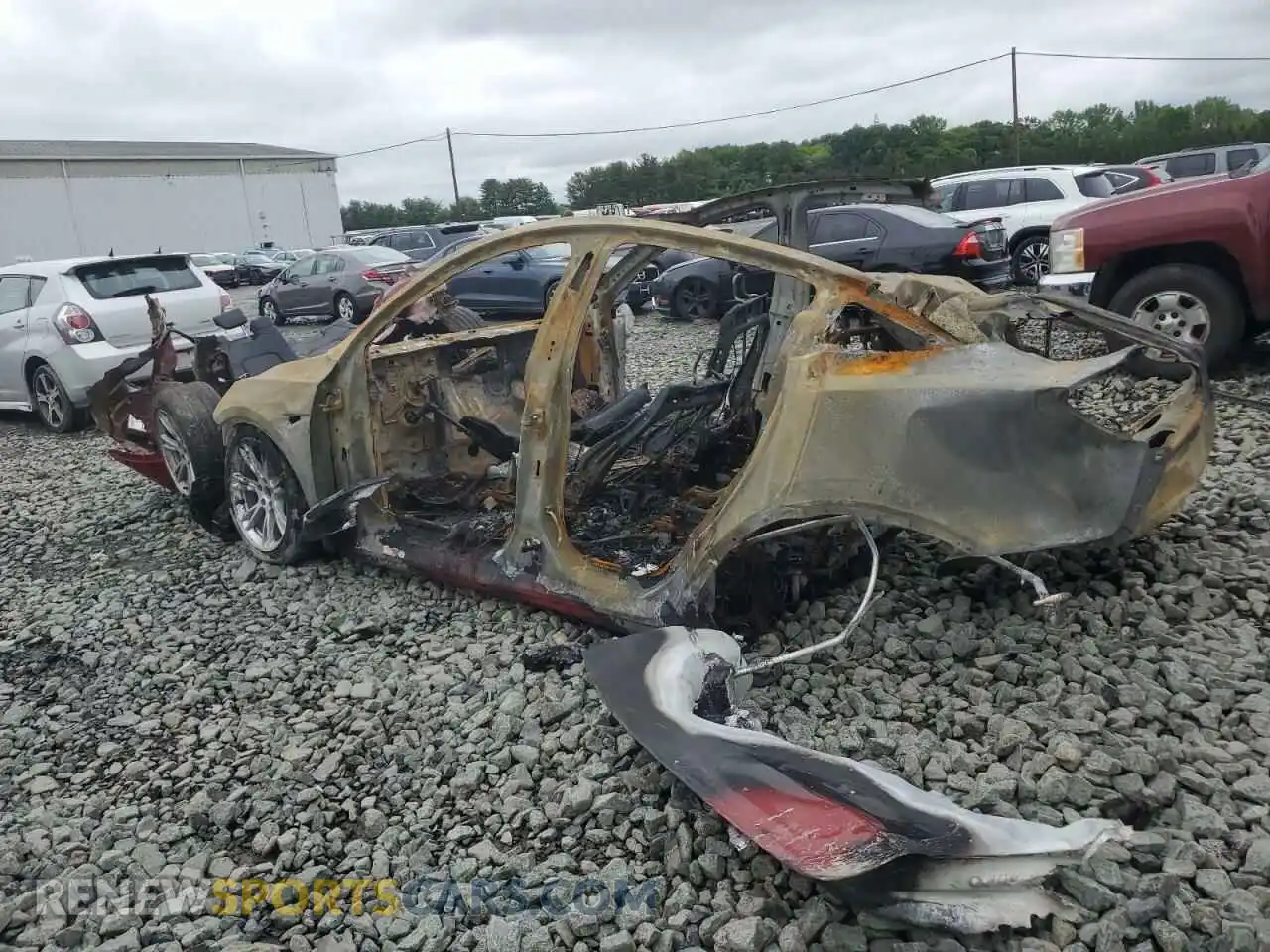 2 Photograph of a damaged car 7SAYGAEE8PF756103 TESLA MODEL Y 2023