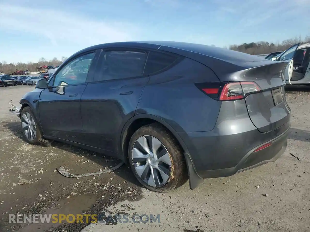 2 Photograph of a damaged car 7SAYGAEE8PF902046 TESLA MODEL Y 2023