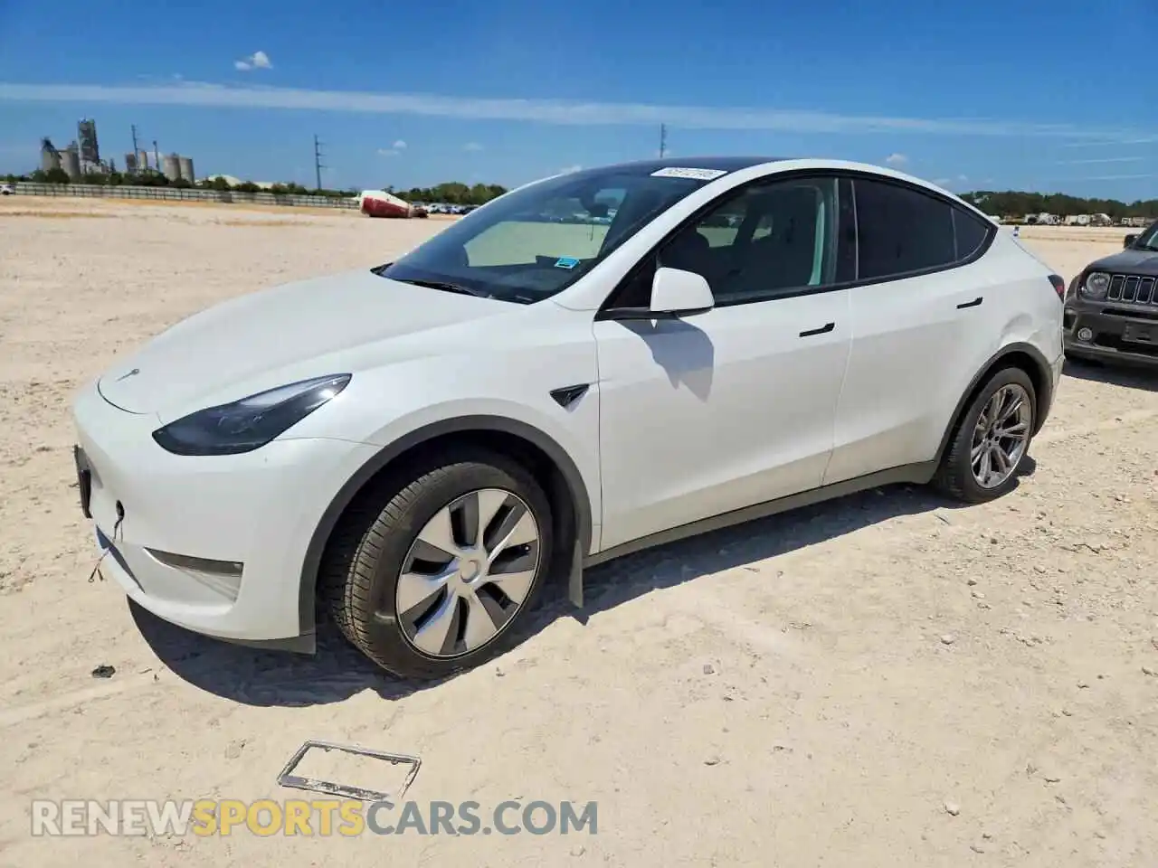 1 Фотография поврежденного автомобиля 7SAYGAEE8PF916786 TESLA MODEL Y 2023