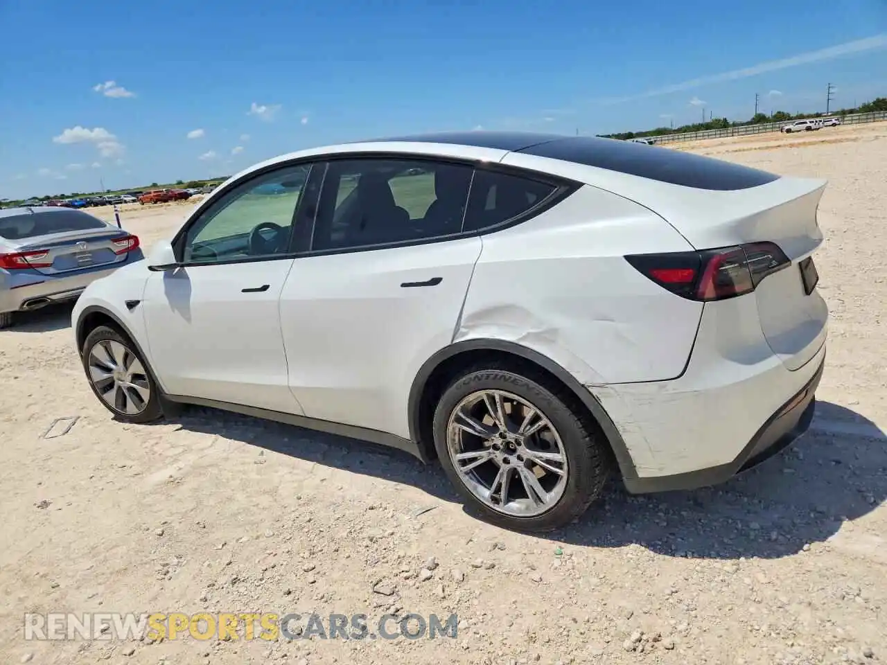 2 Фотография поврежденного автомобиля 7SAYGAEE8PF916786 TESLA MODEL Y 2023