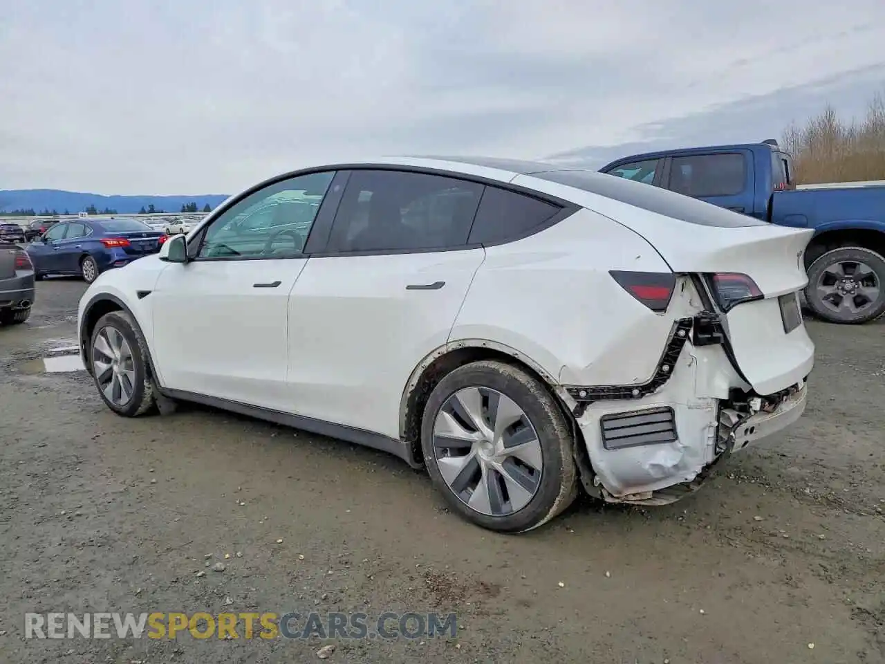 2 Photograph of a damaged car 7SAYGAEE9PF628730 TESLA MODEL Y 2023