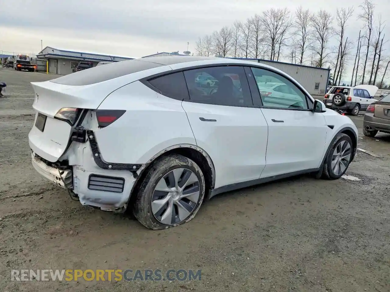 3 Photograph of a damaged car 7SAYGAEE9PF628730 TESLA MODEL Y 2023