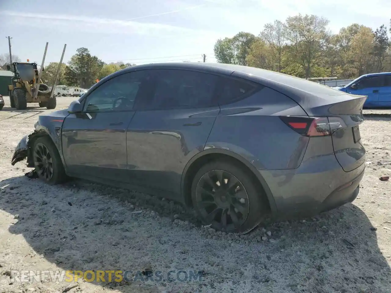 2 Photograph of a damaged car 7SAYGAEE9PF662103 TESLA MODEL Y 2023