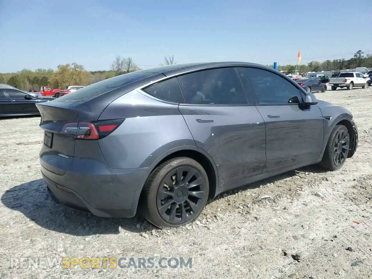 3 Photograph of a damaged car 7SAYGAEE9PF662103 TESLA MODEL Y 2023
