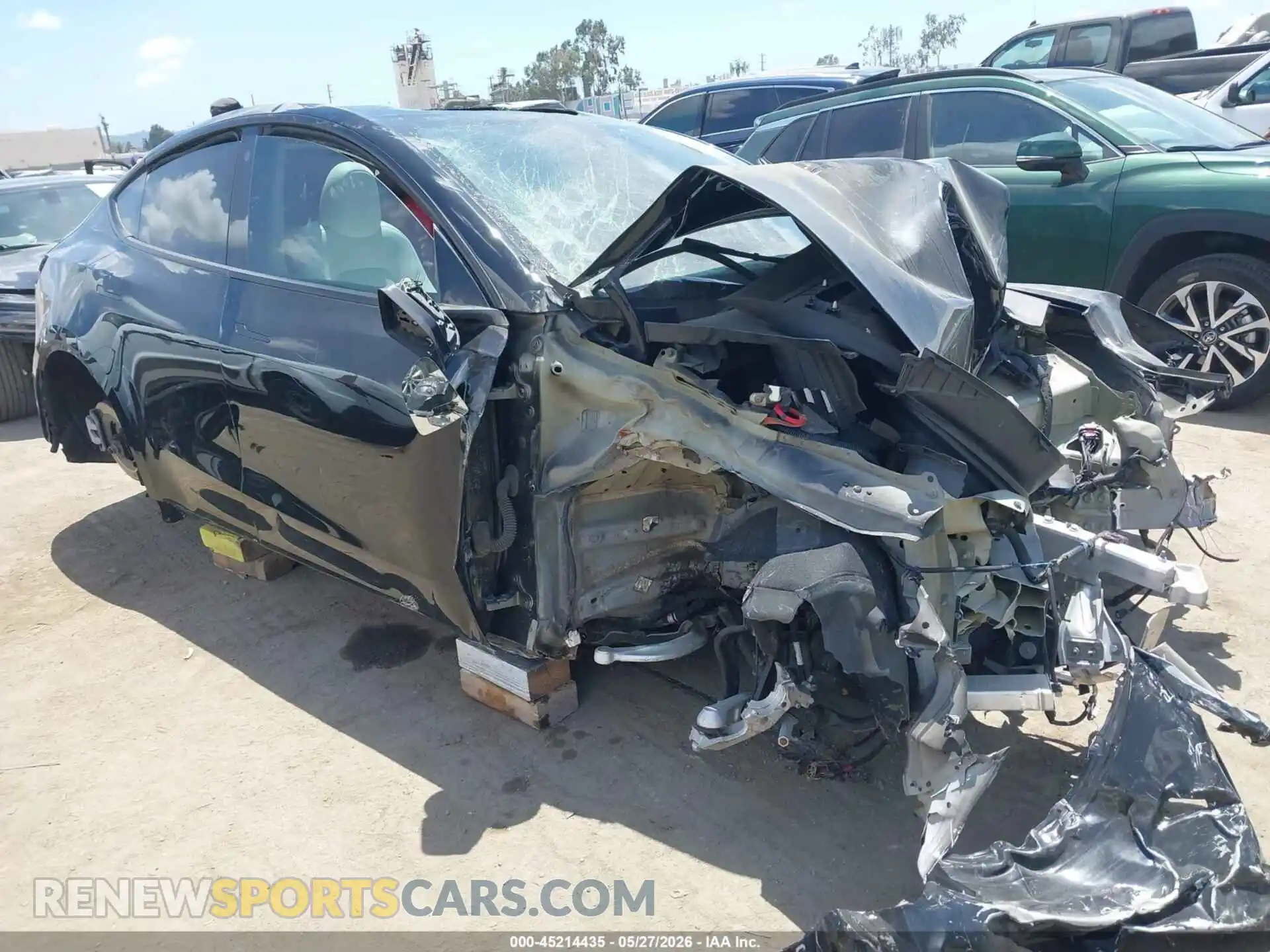 1 Photograph of a damaged car 7SAYGAEE9PF711459 TESLA MODEL Y 2023