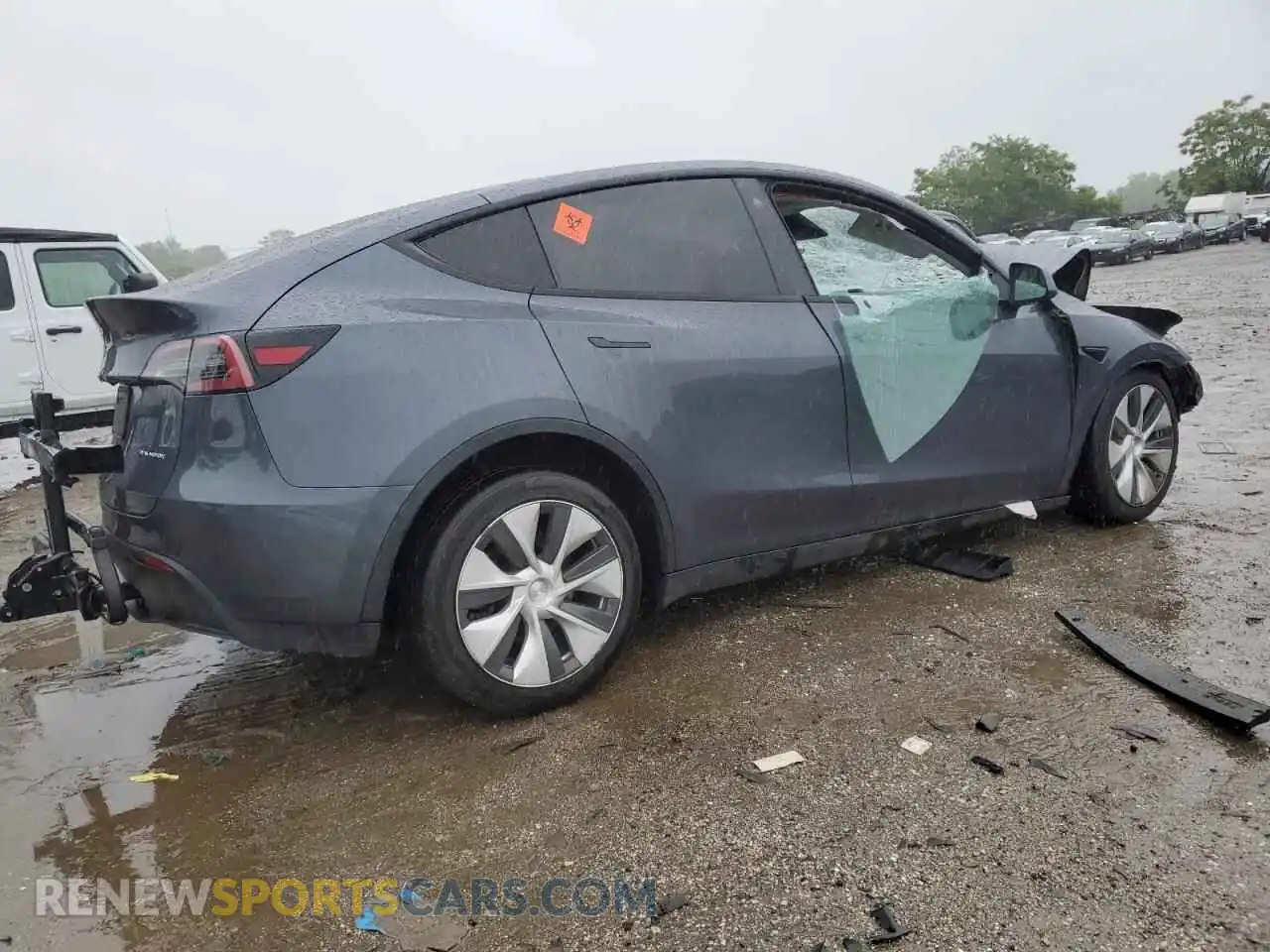 3 Фотография поврежденного автомобиля 7SAYGAEE9PF750276 TESLA MODEL Y 2023