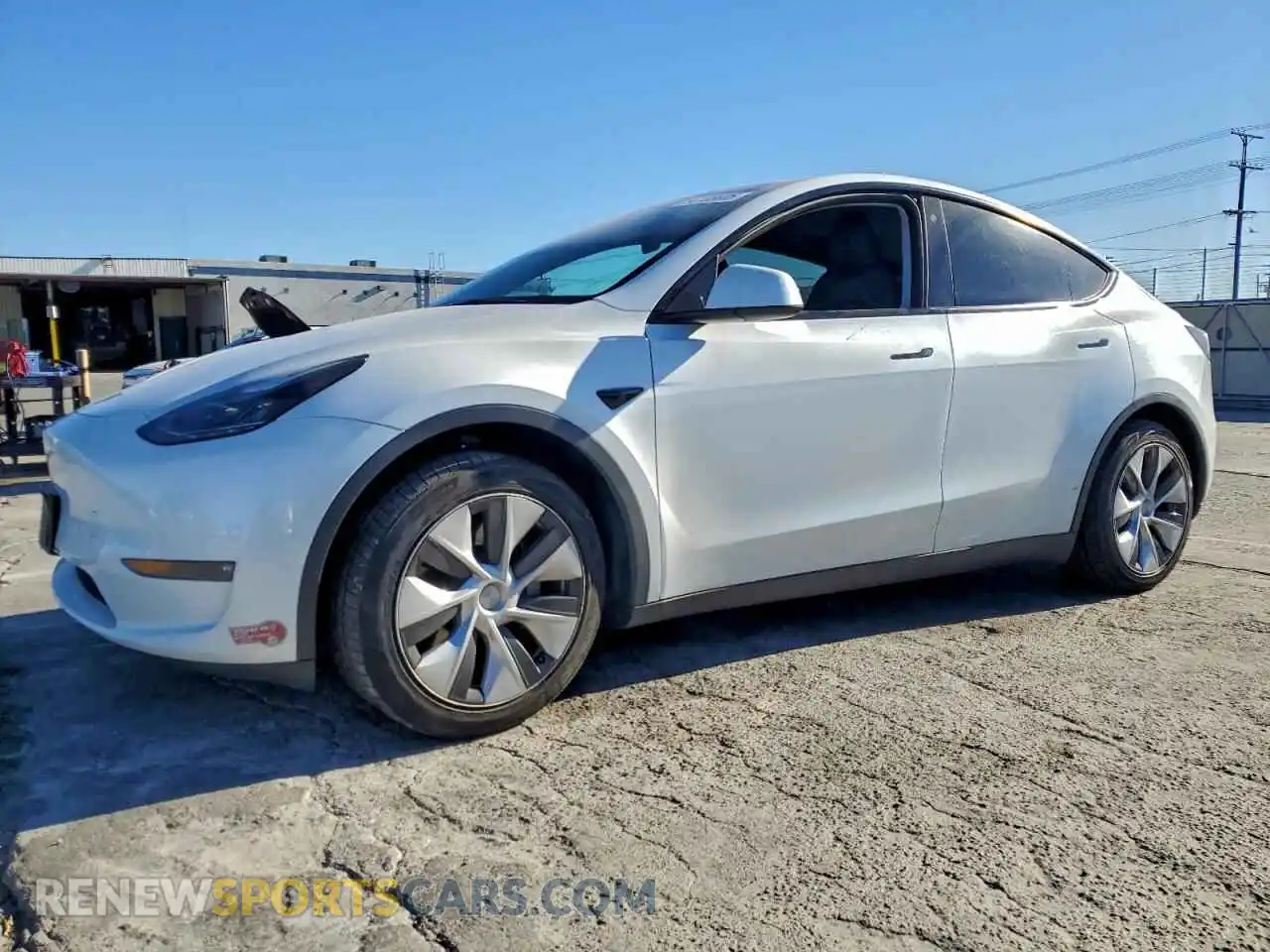 1 Photograph of a damaged car 7SAYGAEE9PF757700 TESLA MODEL Y 2023