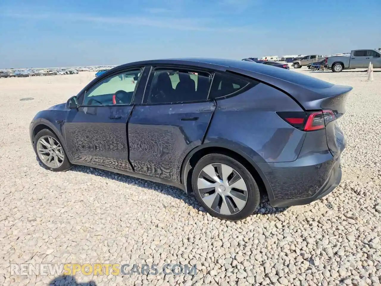 2 Photograph of a damaged car 7SAYGAEE9PF769961 TESLA MODEL Y 2023