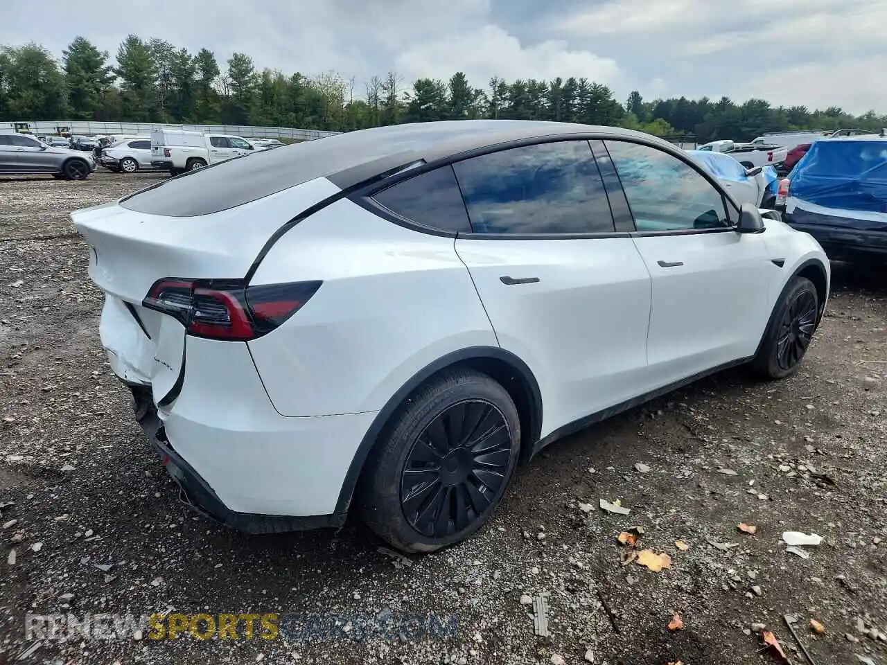 3 Фотография поврежденного автомобиля 7SAYGAEE9PF776974 TESLA MODEL Y 2023