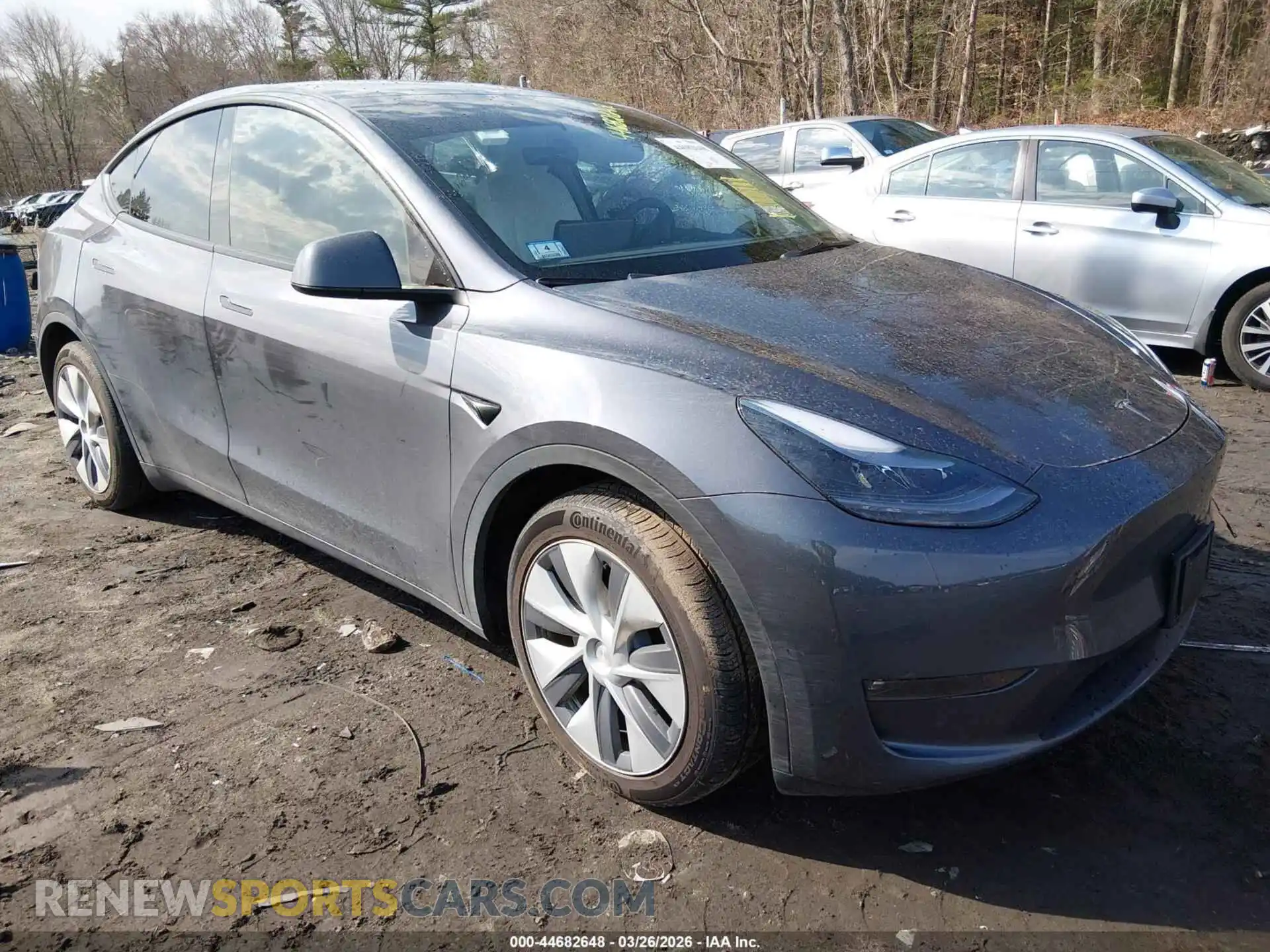 1 Photograph of a damaged car 7SAYGAEE9PF844481 TESLA MODEL Y 2023