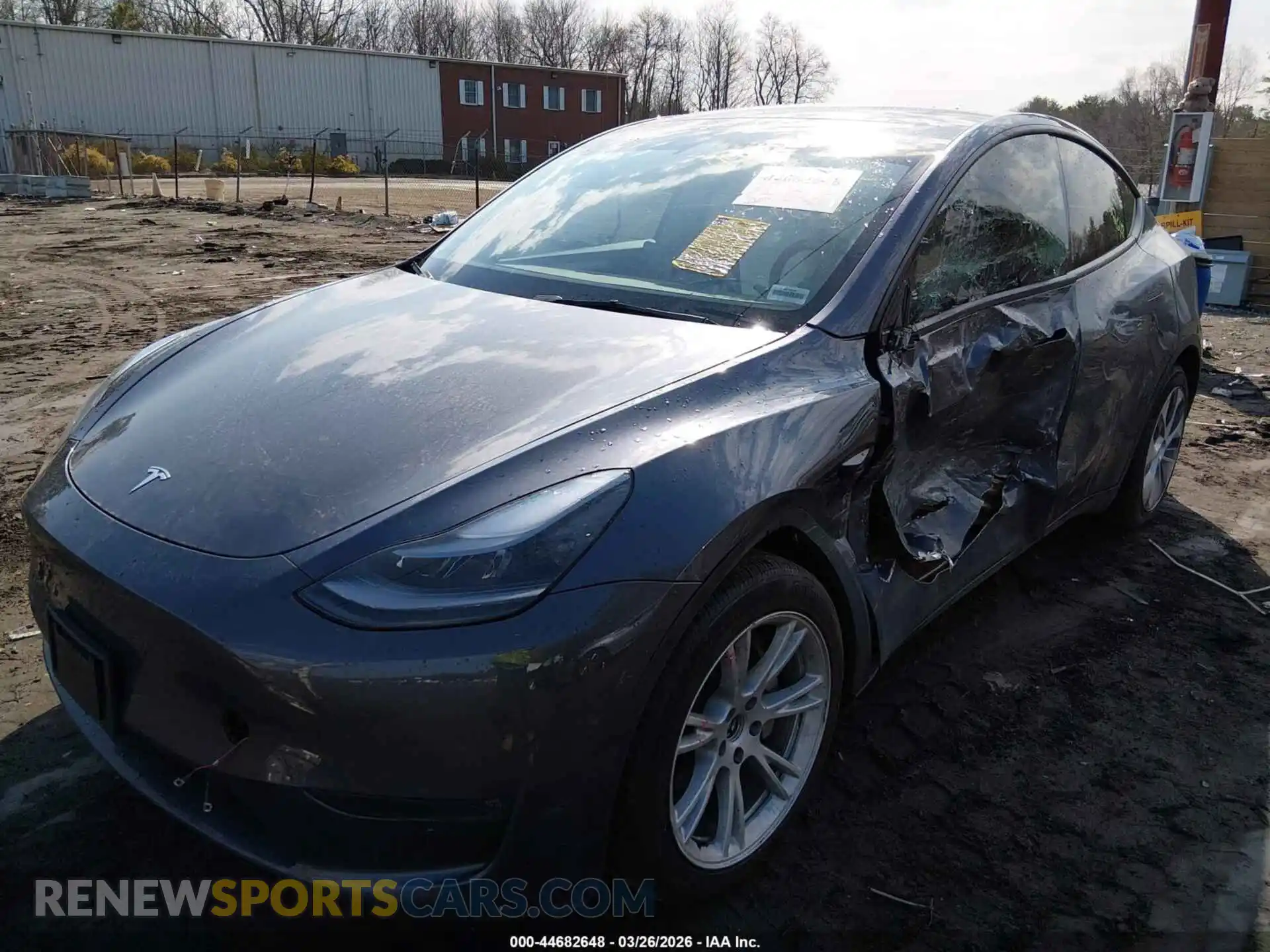 2 Photograph of a damaged car 7SAYGAEE9PF844481 TESLA MODEL Y 2023
