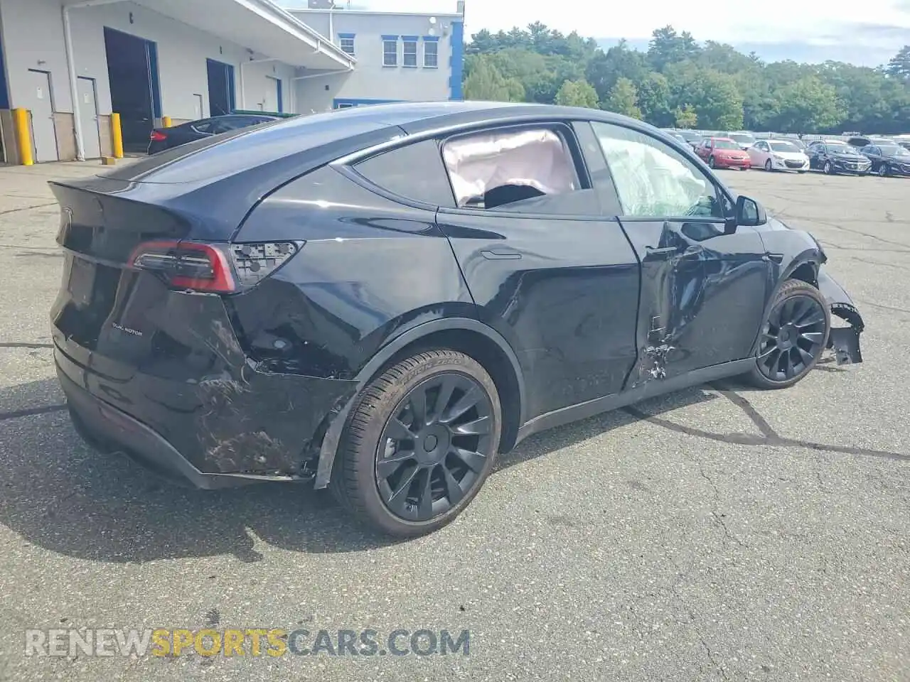 3 fotografías del automóvil dañado 7SAYGAEE9PF847526 TESLA MODEL Y 2023