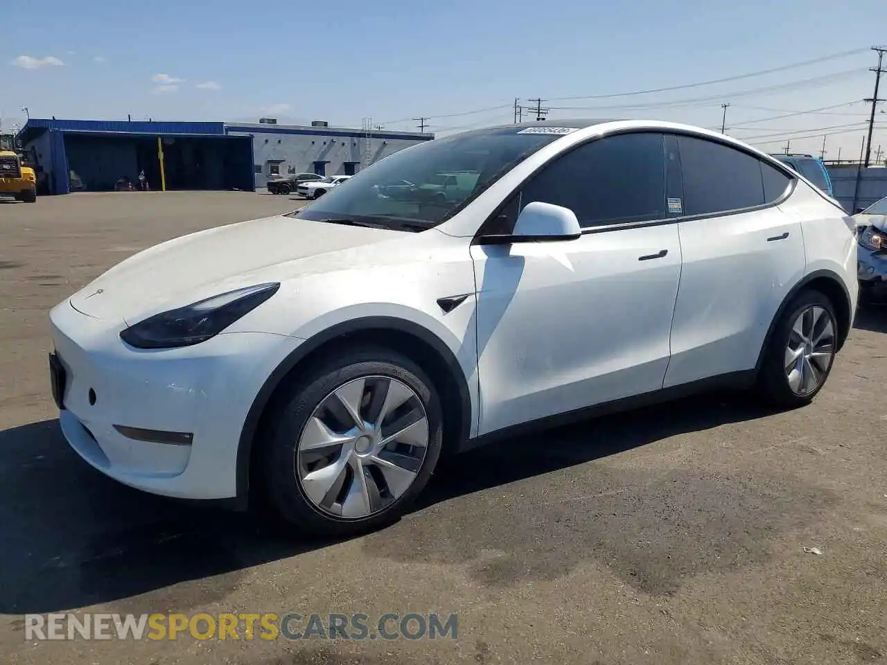 1 Photograph of a damaged car 7SAYGAEE9PF851379 TESLA MODEL Y 2023