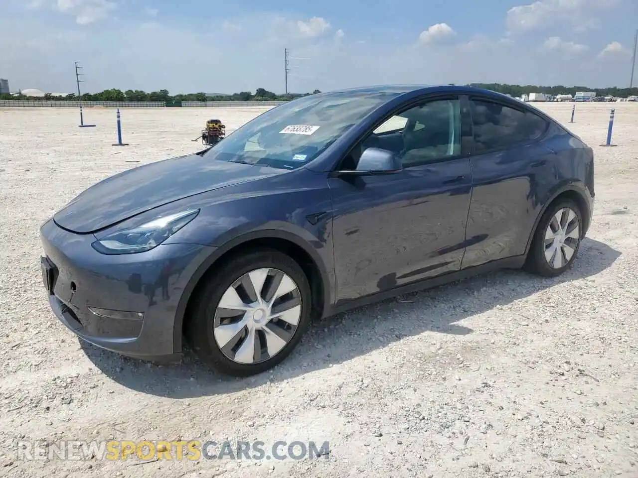 1 Photograph of a damaged car 7SAYGAEE9PF857649 TESLA MODEL Y 2023