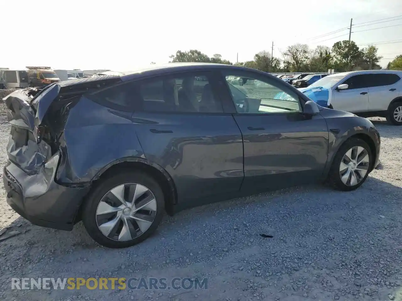 3 Photograph of a damaged car 7SAYGAEE9PF902637 TESLA MODEL Y 2023