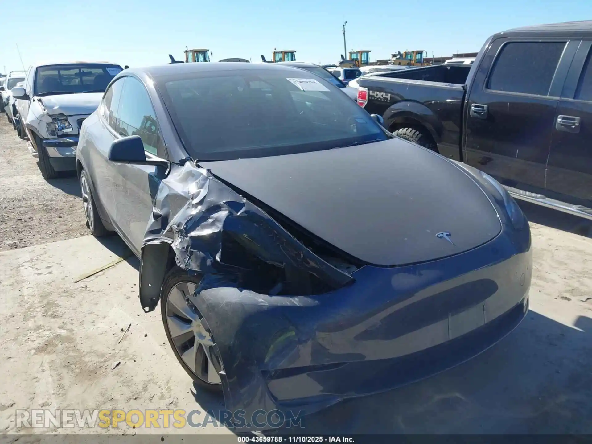 1 Photograph of a damaged car 7SAYGAEE9PF912472 TESLA MODEL Y 2023