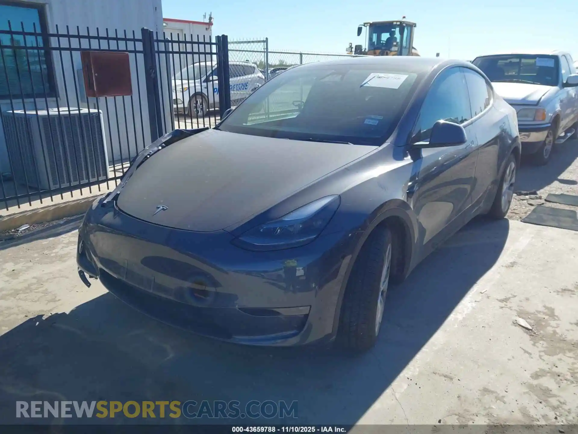 2 Photograph of a damaged car 7SAYGAEE9PF912472 TESLA MODEL Y 2023