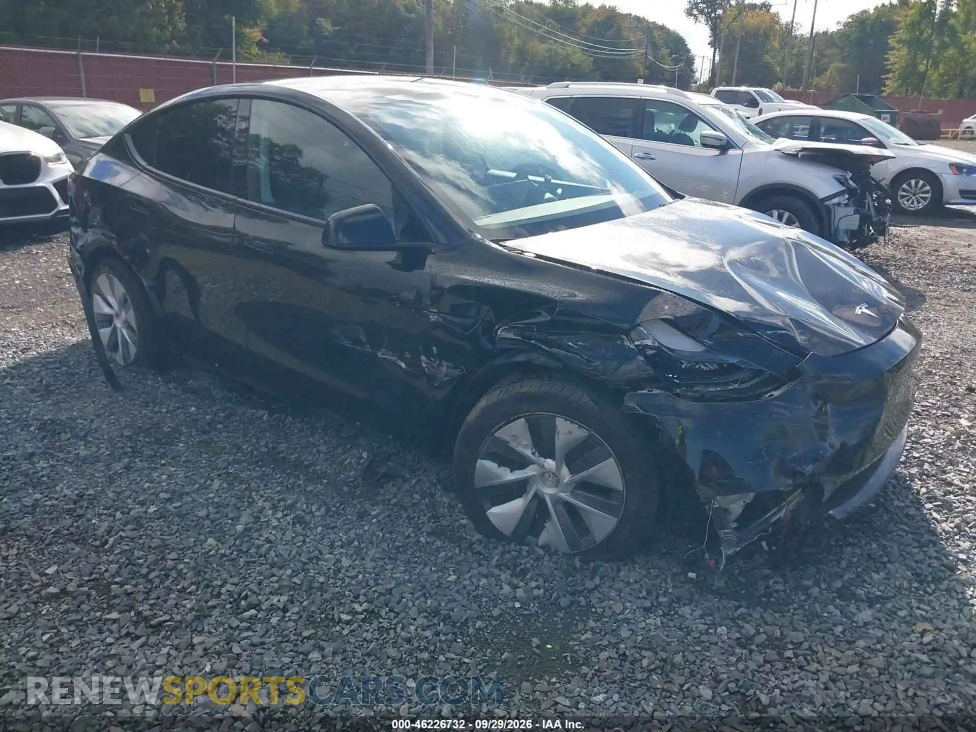1 Photograph of a damaged car 7SAYGAEE9PF923312 TESLA MODEL Y 2023