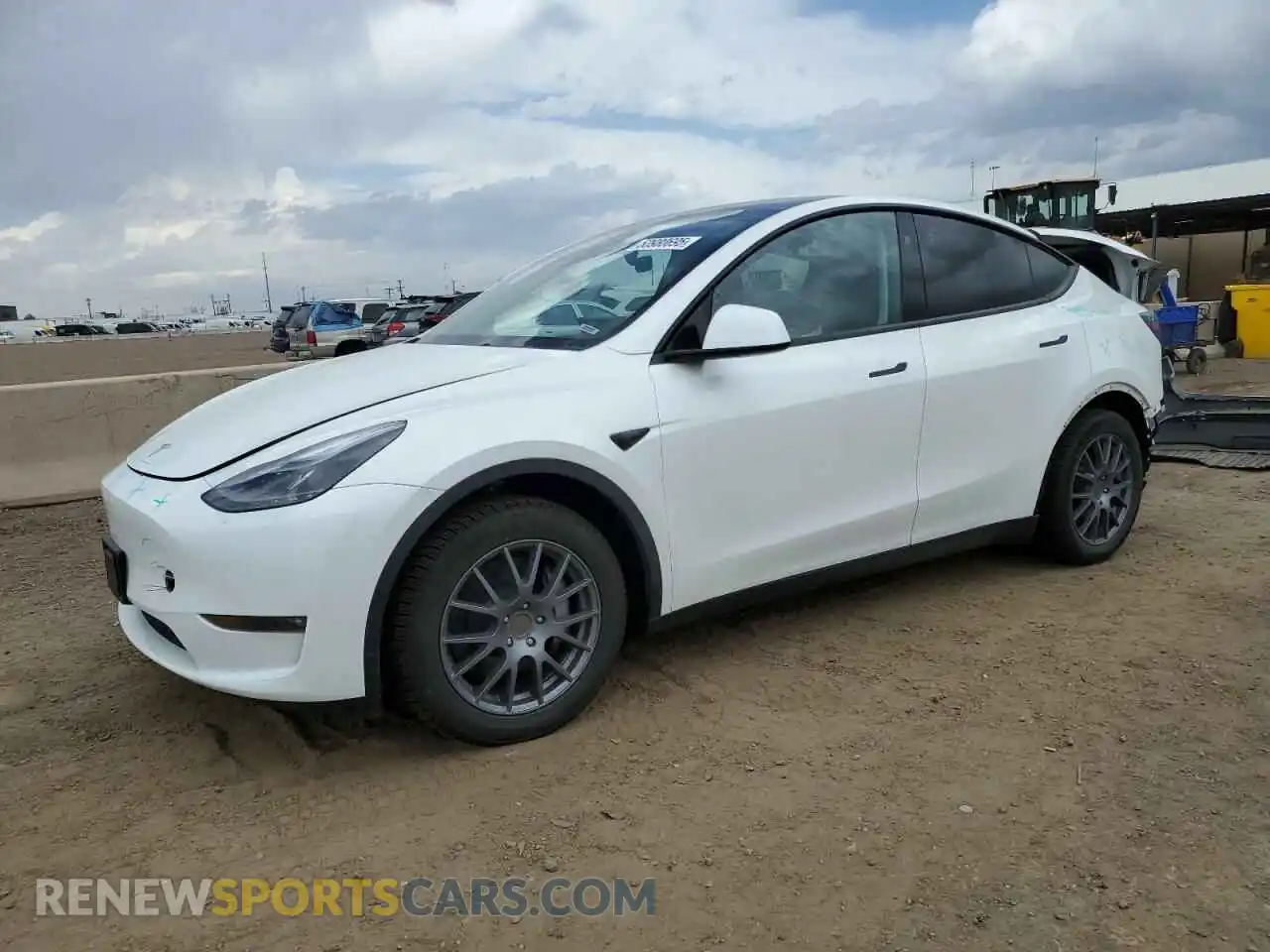 1 Photograph of a damaged car 7SAYGAEE9PF930700 TESLA MODEL Y 2023