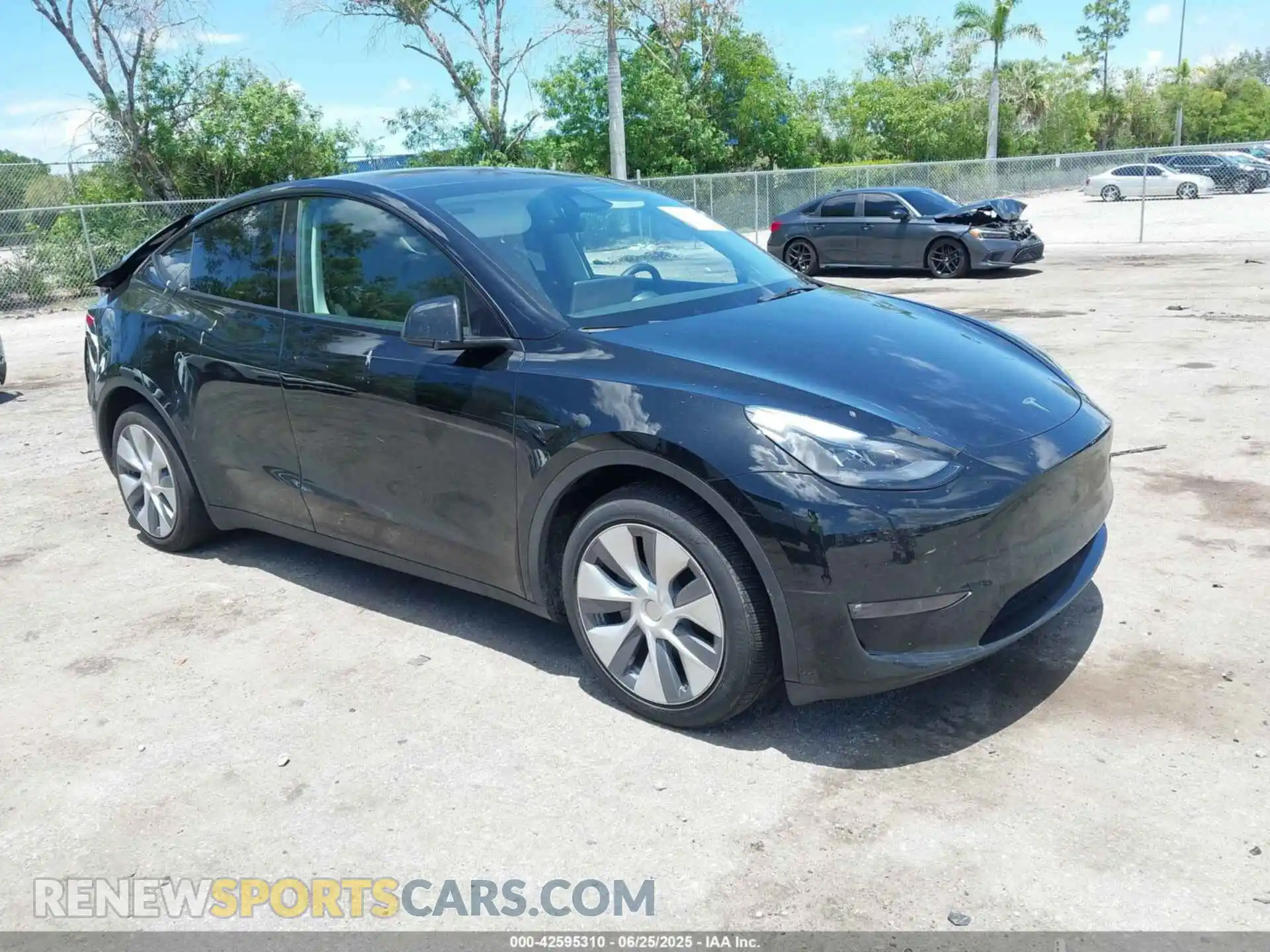 1 Photograph of a damaged car 7SAYGAEE9PF931216 TESLA MODEL Y 2023