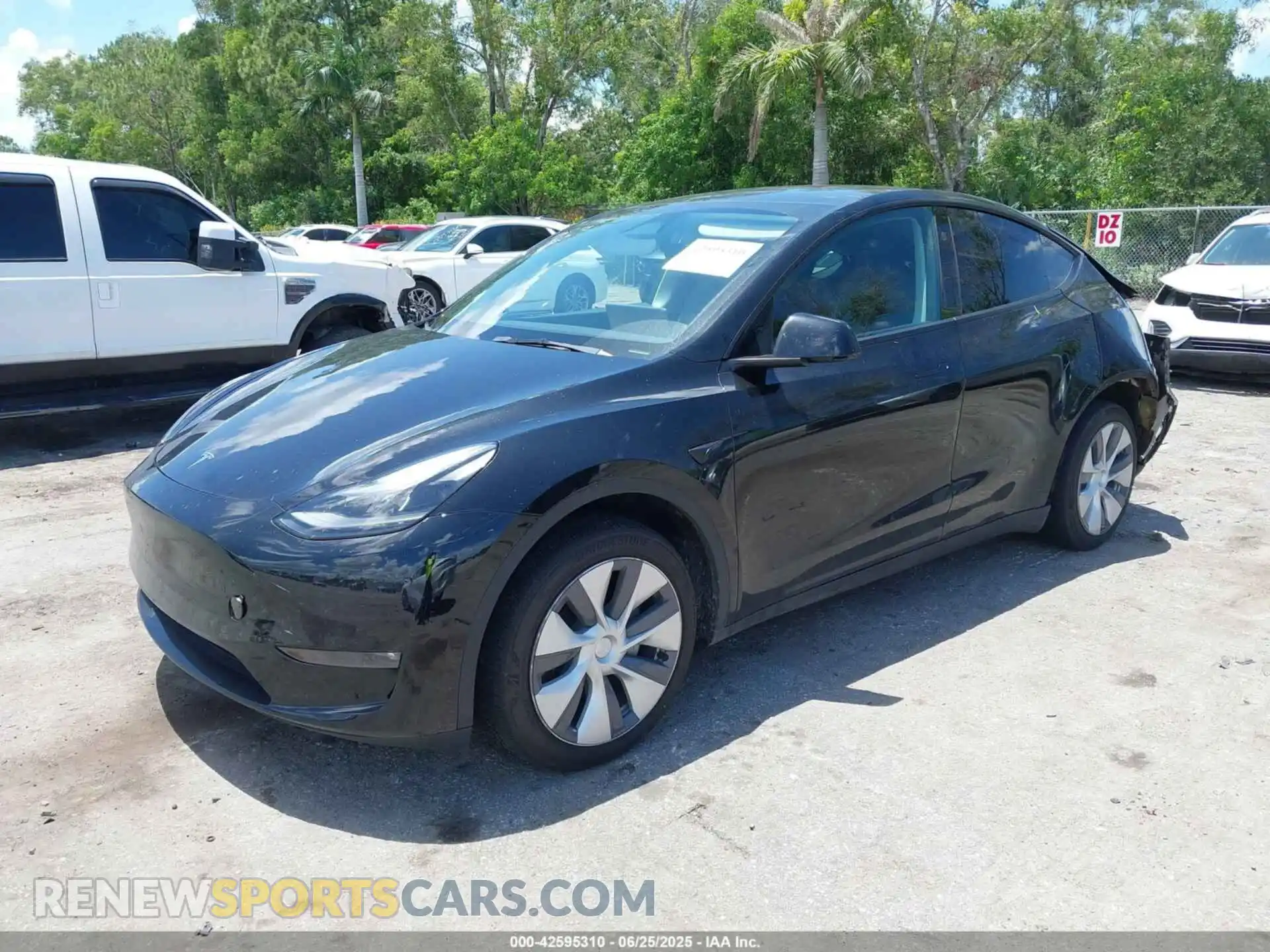 2 Photograph of a damaged car 7SAYGAEE9PF931216 TESLA MODEL Y 2023