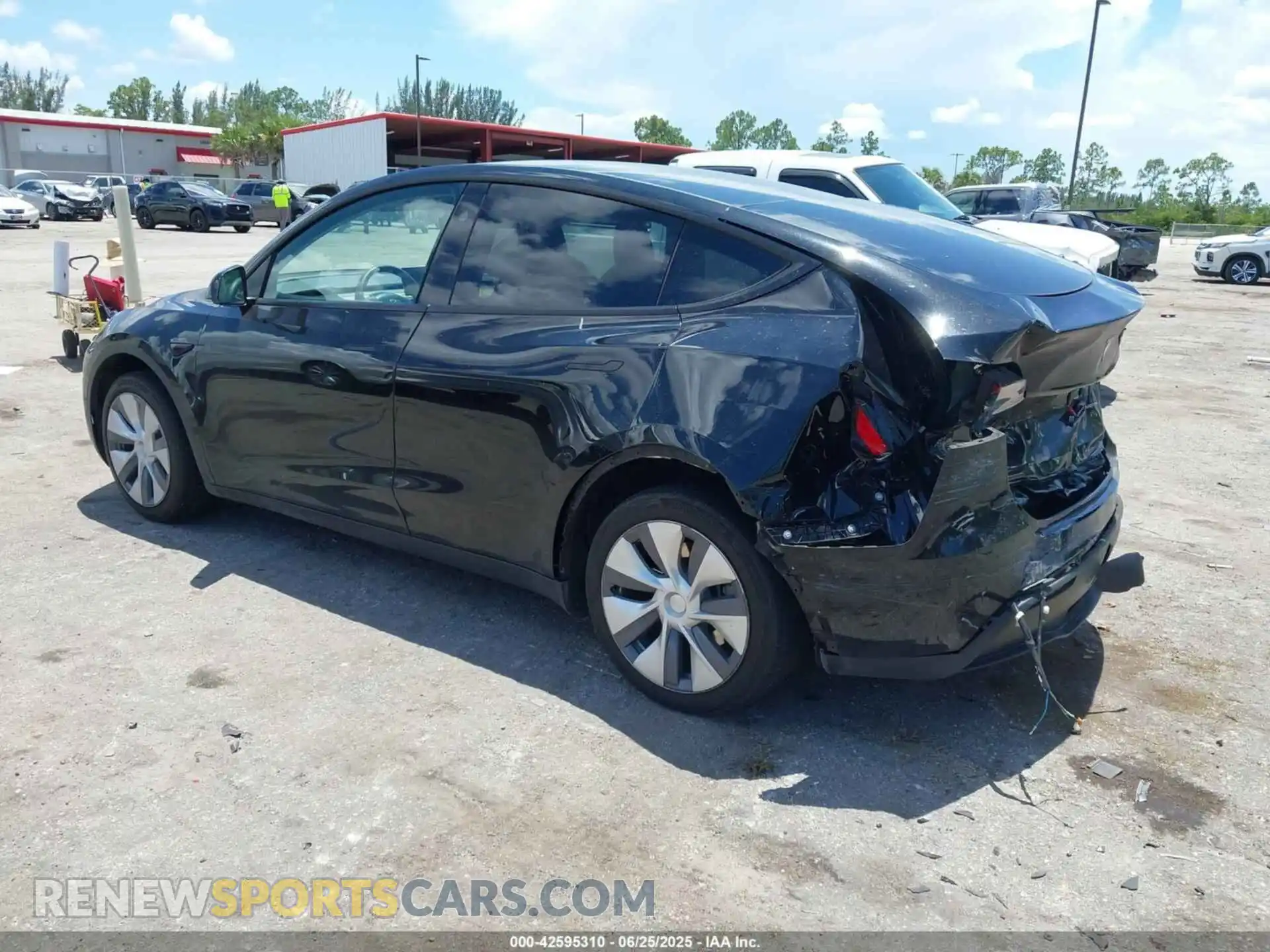 3 Photograph of a damaged car 7SAYGAEE9PF931216 TESLA MODEL Y 2023