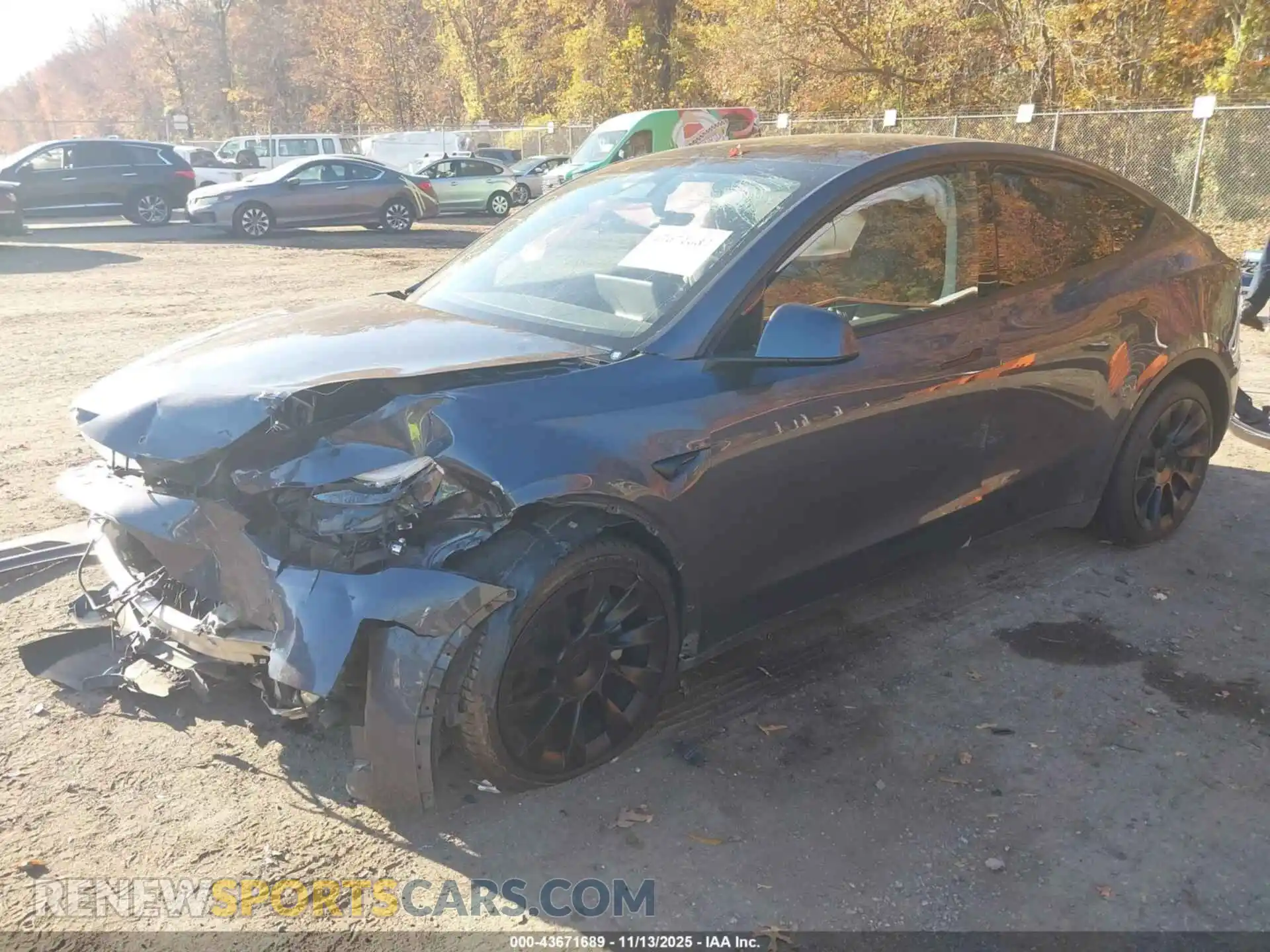 2 Photograph of a damaged car 7SAYGAEE9PF948825 TESLA MODEL Y 2023